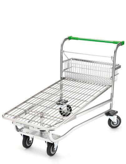 Large Cash & Carry Flatbed With Wire Base