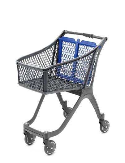 Small Shallow Plastic Trolley