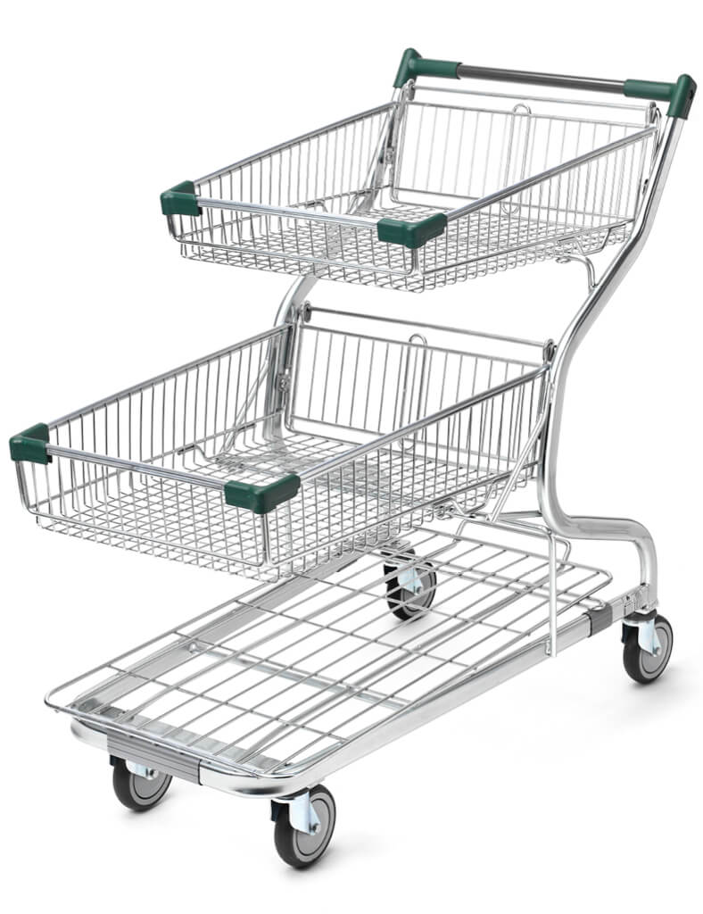 Double Basket Trolley