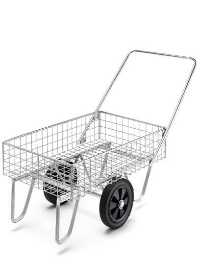 Garden centre trolley - single basket