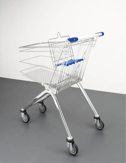 Narrow Deep Refurbished Shopping Trolley