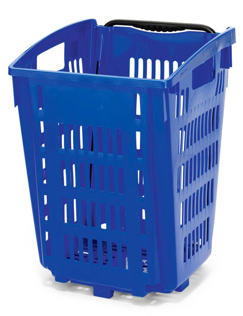 Medium Coloured Trolley Basket